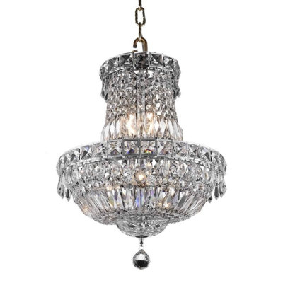 Crystal Laurel 6 Light Crystal Chandelier Crystal Laurel 6 Light Crystal Chandelier